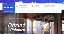 Desktop Screenshot of elpida.pl